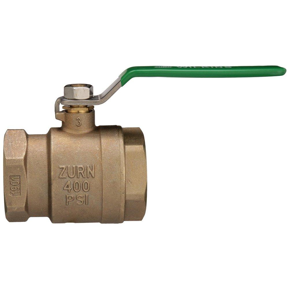 Zurn Wilkins Bronze Full Port FNPT 400# Ball Valve 