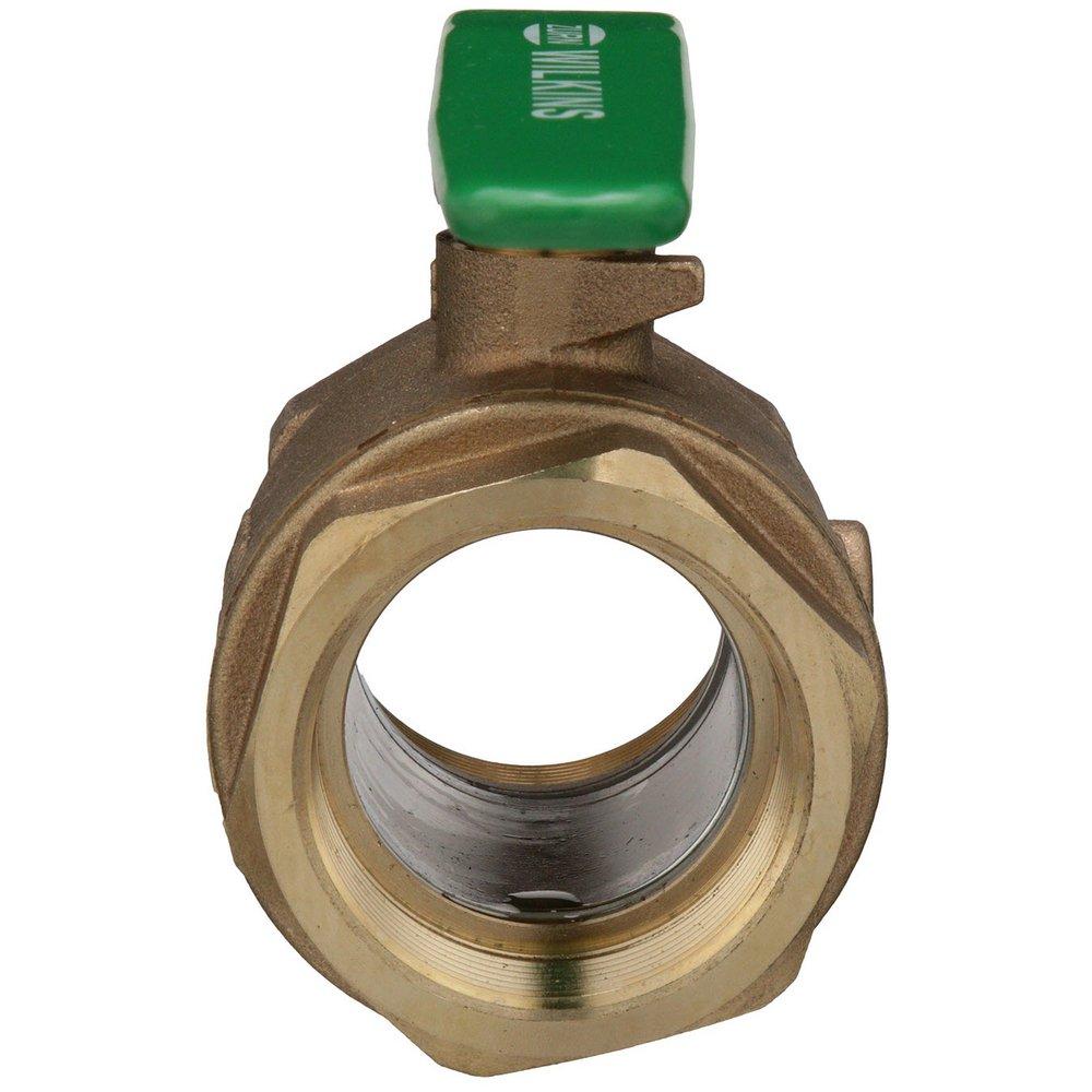 Zurn Wilkins Bronze Full Port FNPT 400# Ball Valve 