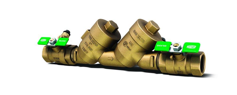 Zurn Wilkins Cast Bronze Cast Bronze FNPT 350 psi Backflow Preventer 
