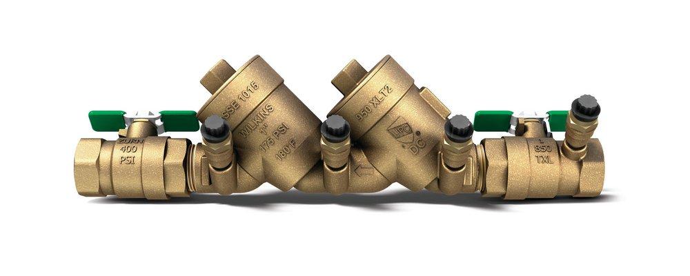 Zurn Wilkins Cast Bronze Cast Bronze FNPT 350 psi Backflow Preventer 