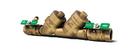 Zurn Wilkins Cast Bronze Cast Bronze FNPT 350 psi Backflow Preventer 