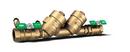 Zurn Wilkins Cast Bronze Cast Bronze FNPT 350 psi Backflow Preventer 