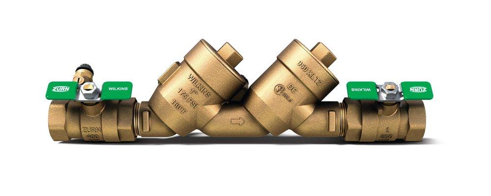 Zurn Wilkins Cast Bronze Cast Bronze FNPT 350 psi Backflow Preventer 