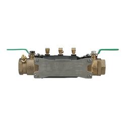 2 in. Cast Bronze Flanged 350 psi Double Check Valve Backflow Preventer