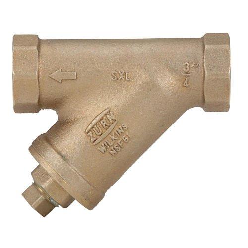 Zurn Wilkins 2 in. Cast Bronze FNPT 20 Mesh Valve Strainer 