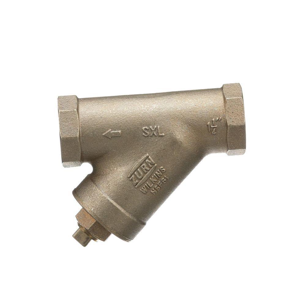 Zurn Wilkins 2 in. Cast Bronze FNPT 20 Mesh Valve Strainer 