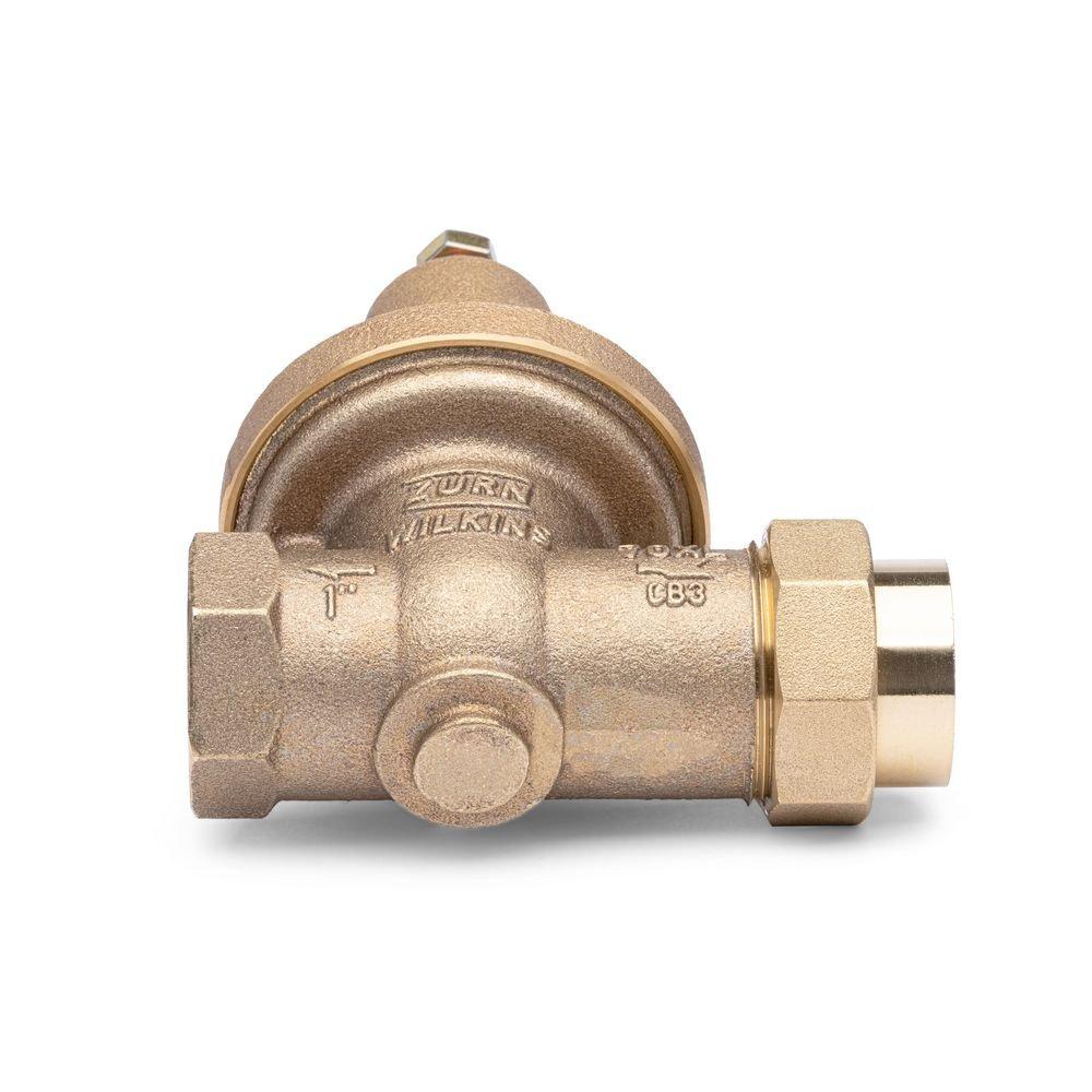 Zurn Wilkins Cast Bronze Cast Bronze Union FNPT Pressure Reducing Valve 