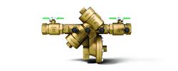 1 in Bronze FPT Reduced Pressure Principle Assembly with Quarter-Turn Ball Valves