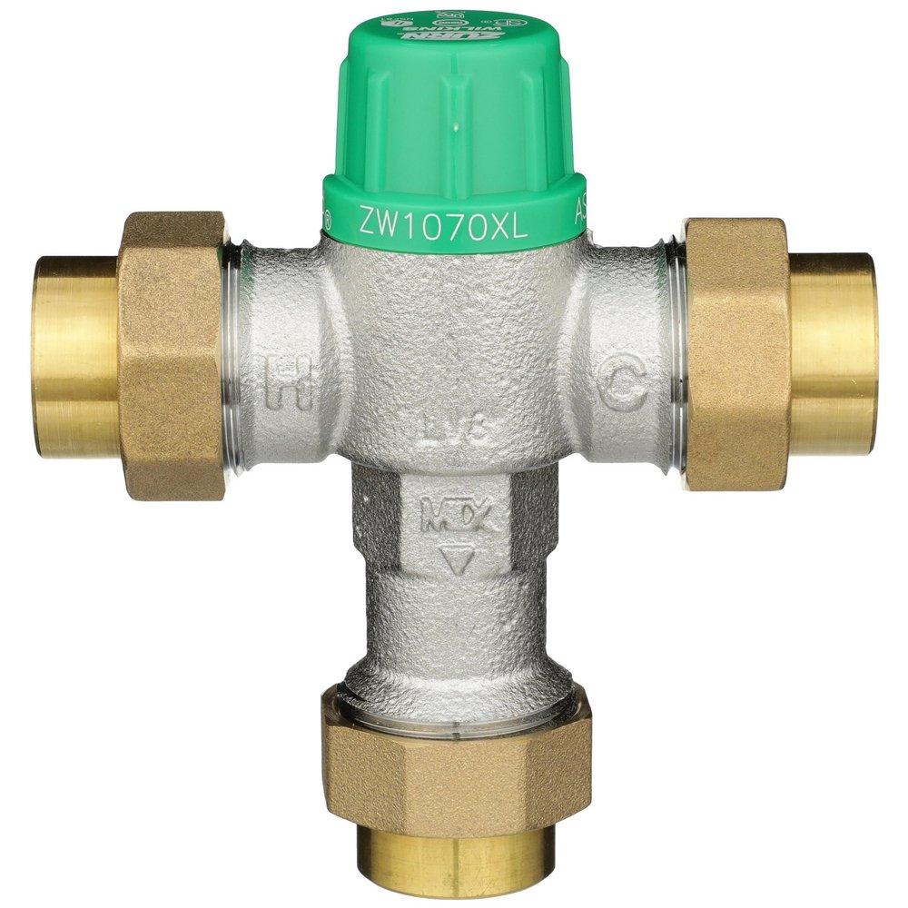 Zurn Wilkins Brushed Nickel FNPT Mixing Valve 