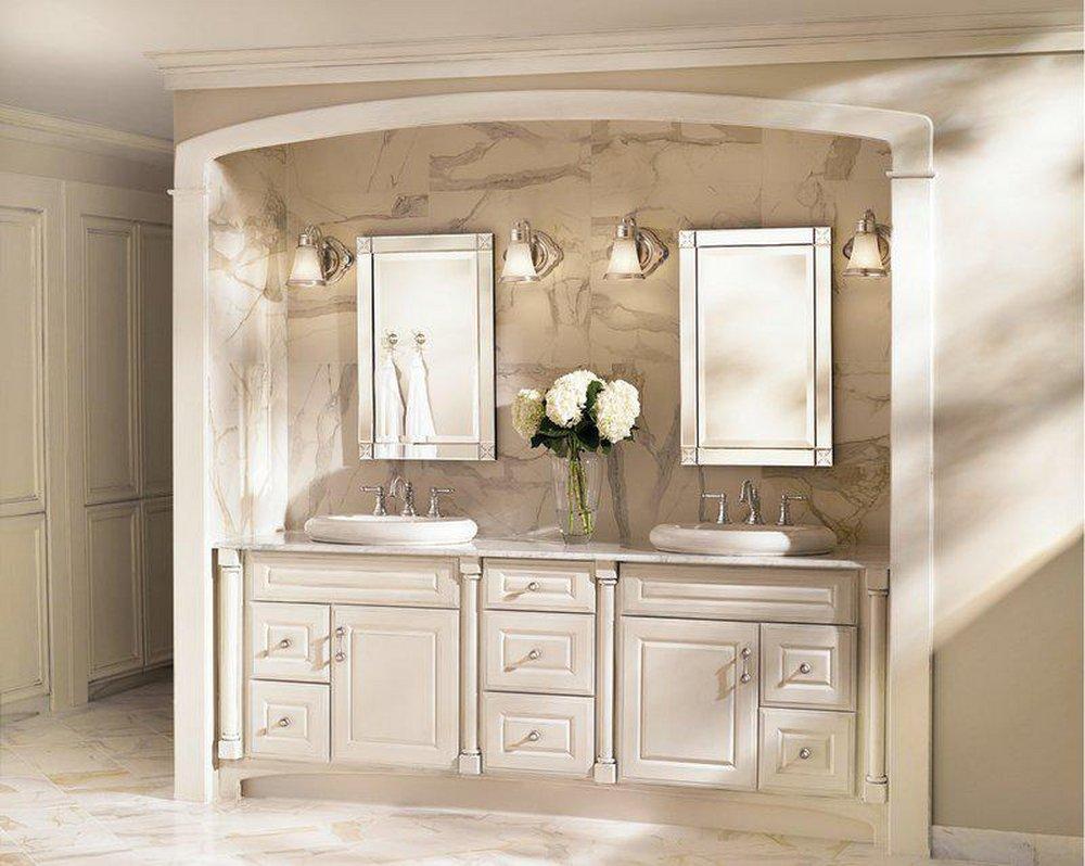 Moen Brushed Nickel 3-Light Medium Base Globe Bath Vanity 