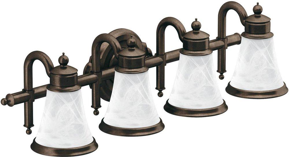 Moen Oil Rubbed Bronze 4-Light Bath Light 