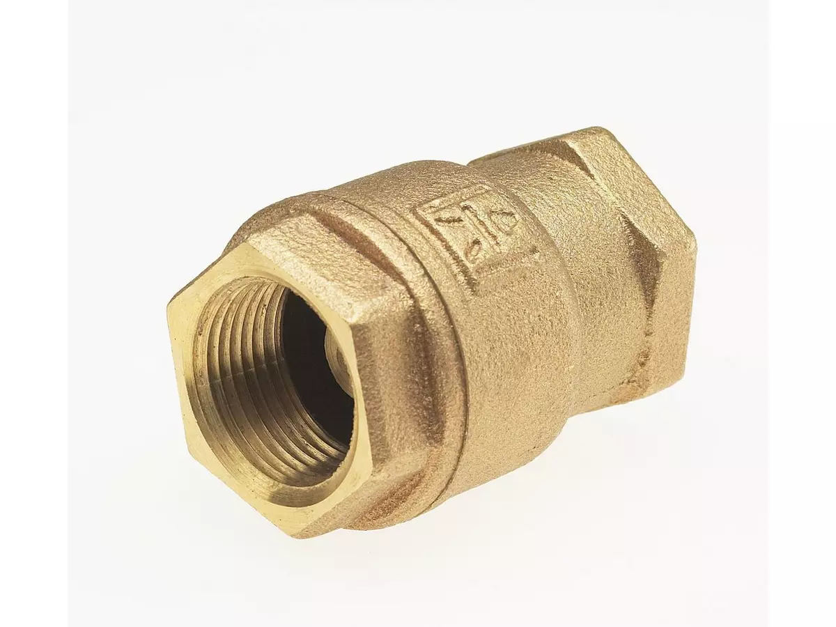 Milwaukee Valve UP548T - 12 Bronze threaded check valve