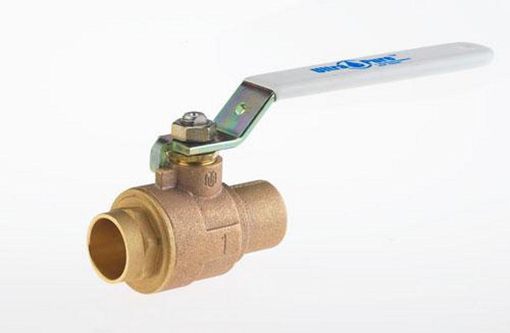 Milwaukee Valve Bronze Cast Bronze Standard Port Solder 600# Ball Valve 