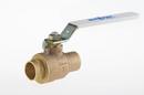 Milwaukee Valve Cast Bronze Full Port Solder 600# Ball Valve 