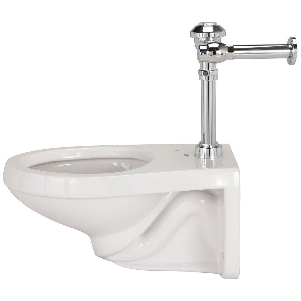 Zurn White Elongated Wall Mount Toilet 
