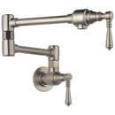 Brizo Stainless Two Handle Lever Handle Pot Filler 