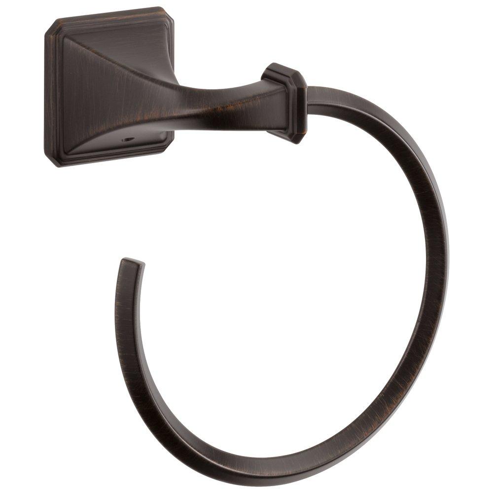 Brizo Venetian Bronze Round Open Towel Ring 