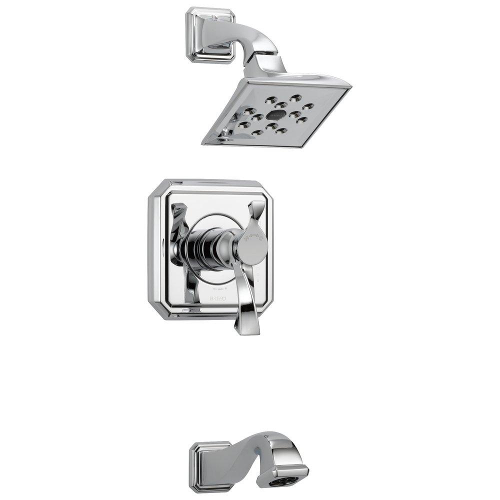 Brizo Chrome Two Handle Single Function Bathtub & Shower Faucet (Trim Only) 