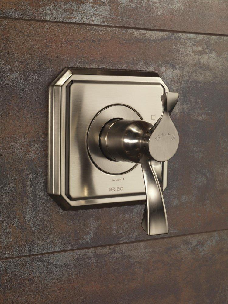 Brizo Brushed Nickel Single Lever Handle Shower Valve Only 