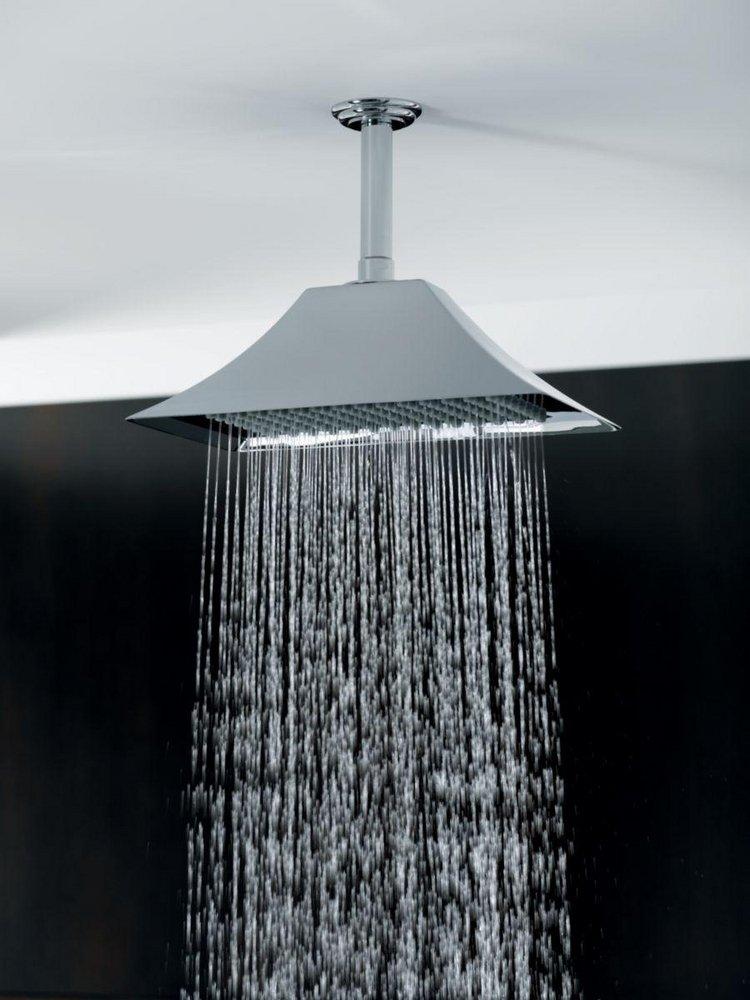 Brizo Brilliance&reg; Polished Nickel 1/2 x 2-3/8 x 6 in. NPT Solid Brass Shower Arm and Flange 