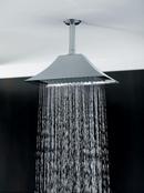 Brizo Brilliance&reg; Polished Nickel 1/2 x 2-3/8 x 6 in. NPT Solid Brass Shower Arm and Flange 