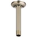 6 in. Ceiling Mount Shower Arm and Flange in Brilliance® Polished Nickel