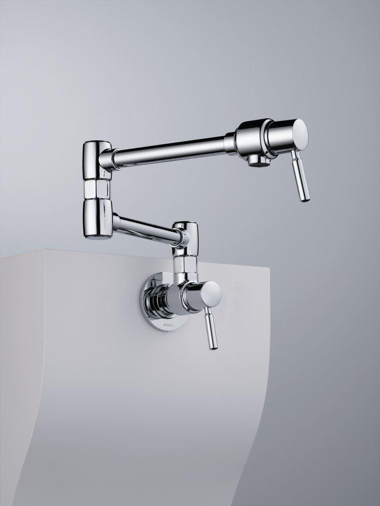 Brizo Chrome Two Handle Lever Handle Pot Filler 