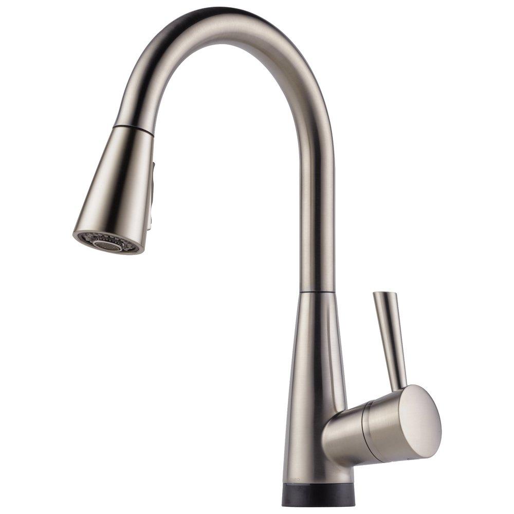 Brizo Stainless Single Handle Pull Down Kitchen Faucet 