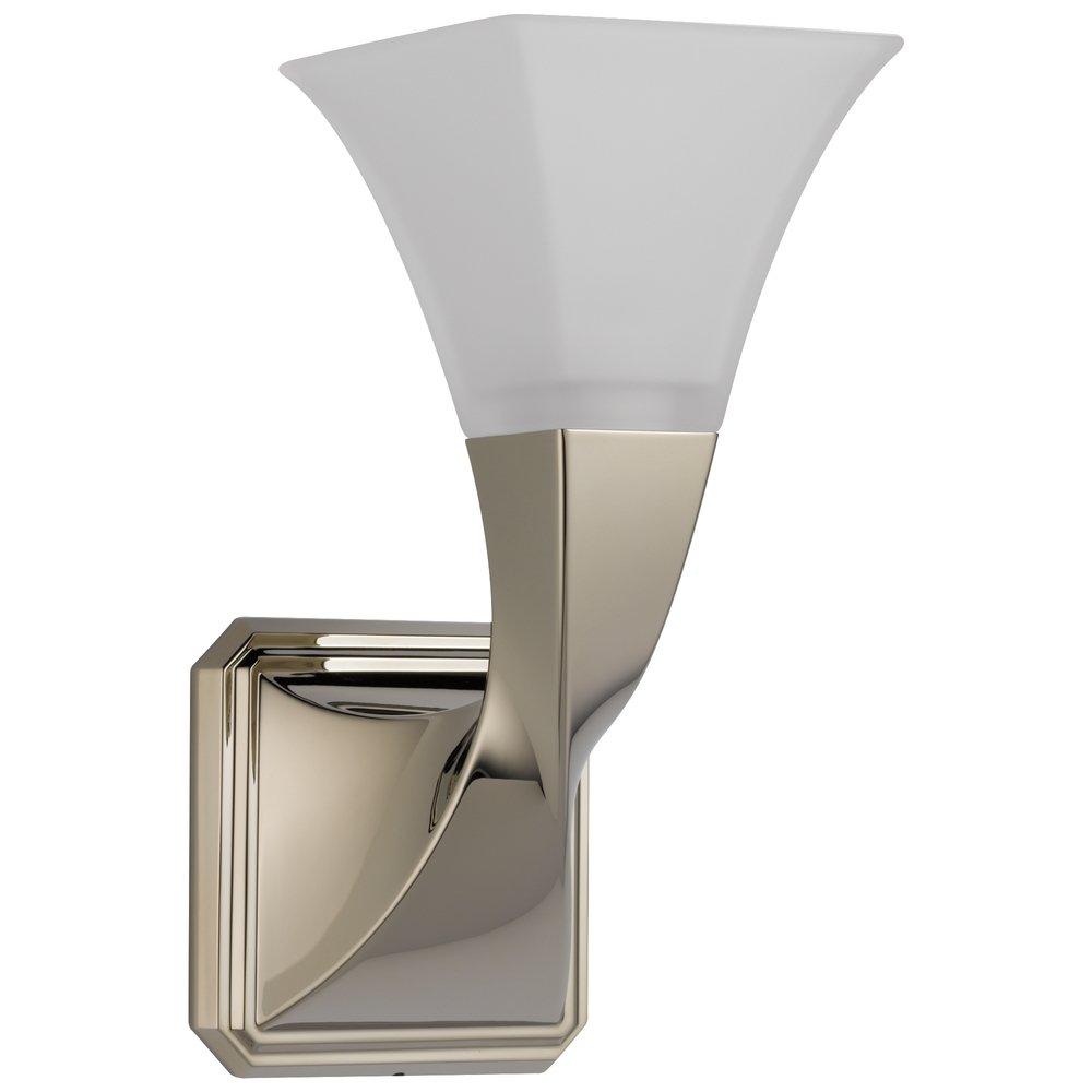 Brizo Polished Nickel 1-Light Bath Sconce 