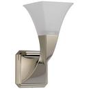 Brizo Polished Nickel 1-Light Bath Sconce 