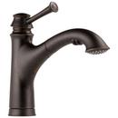 Single Handle Pull Out Kitchen Faucet in Venetian Bronze