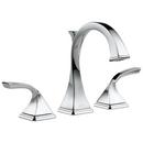 Brizo Chrome Two Handle Widespread Bathroom Sink Faucet 