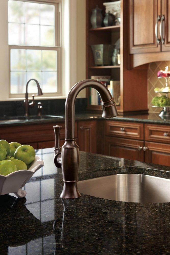 Brizo Stainless Single Handle Lever Handle Bar Faucet 