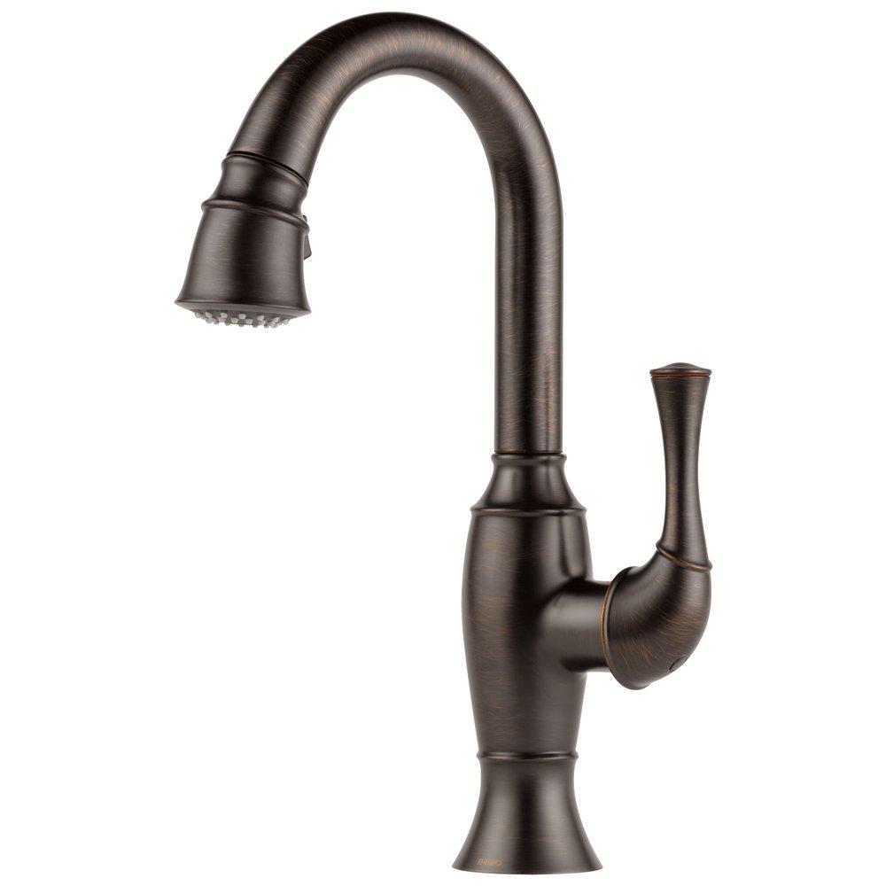 Brizo Stainless Single Handle Lever Handle Bar Faucet 