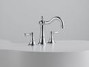 Brizo Chrome Two Handle Widespread Bathroom Sink Faucet 