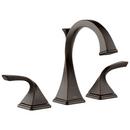 Brizo Venetian Bronze Two Handle Widespread Bathroom Sink Faucet 