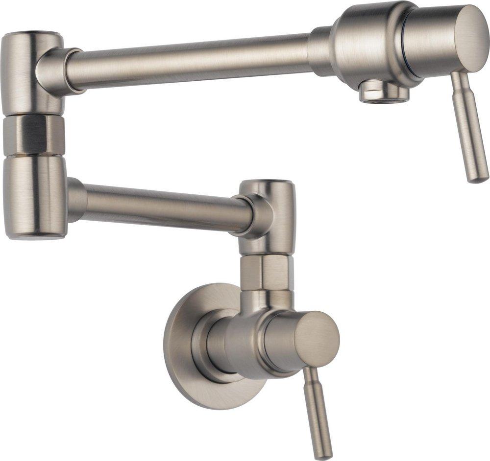 Brizo Stainless Two Handle Lever Handle Pot Filler 