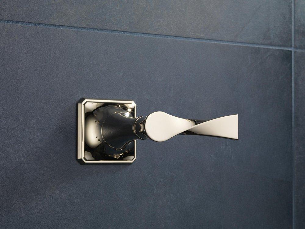 Brizo Polished Nickel Single Handle Bathtub & Shower Faucet (Trim Only) 