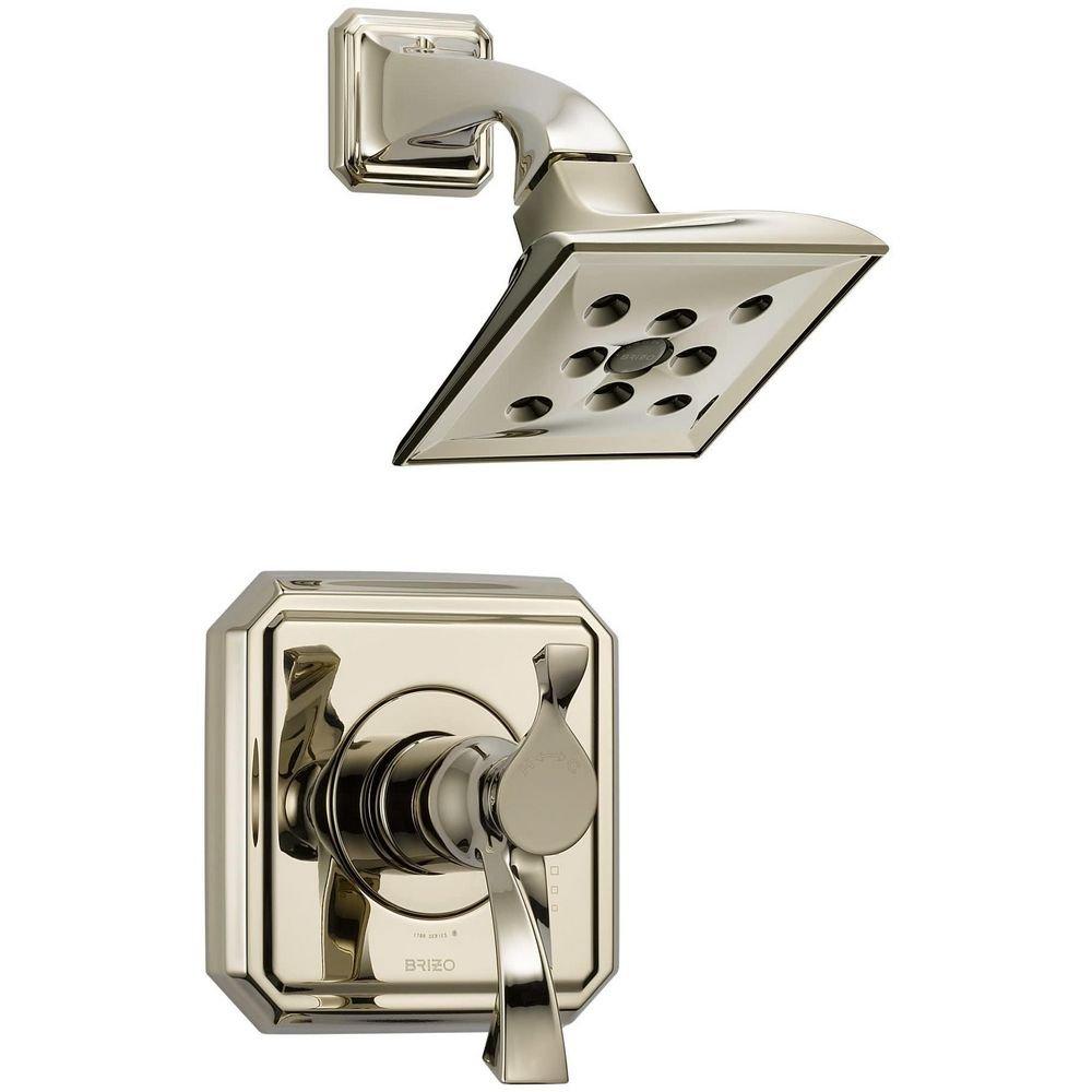 Brizo Polished Nickel Single Handle Single Function Shower Faucet (Trim Only) 