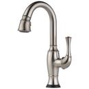 Single Handle Lever Handle Bar Faucet in Stainless