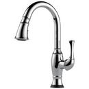 Brizo Chrome Single Handle Pull Down Kitchen Faucet 
