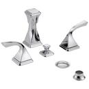 4-Hole Bidet Faucet with Vacuum Breaker in Polished Chrome