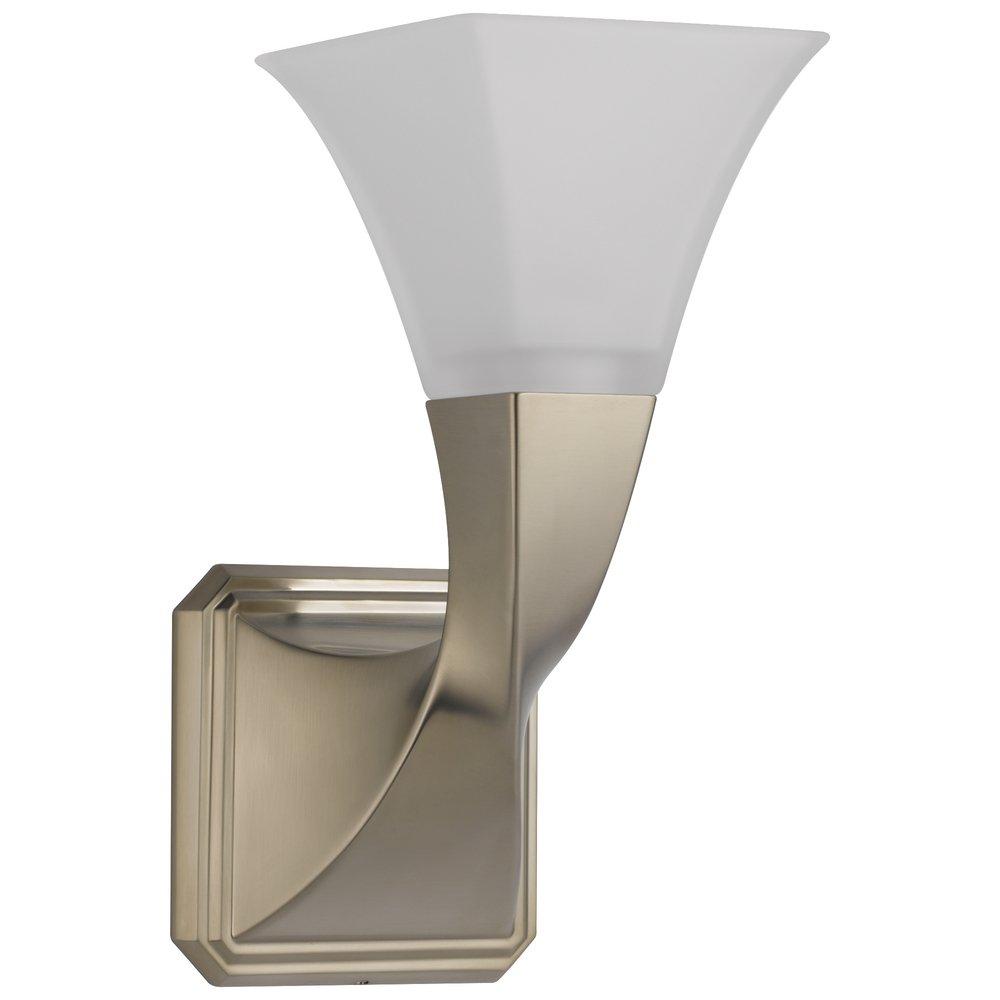 Brizo Brushed Nickel 1-Light Bath Sconce 