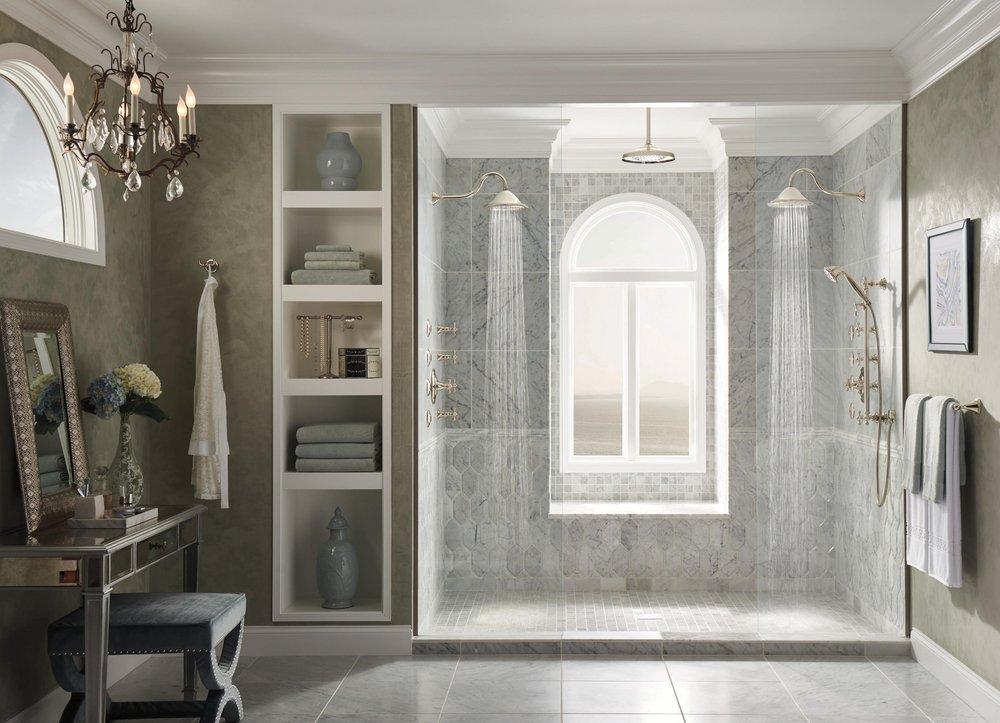 Brizo Brilliance&reg; Polished Nickel 1/2 x 2-3/8 x 10 in. NPT Solid Brass Shower Arm and Flange 