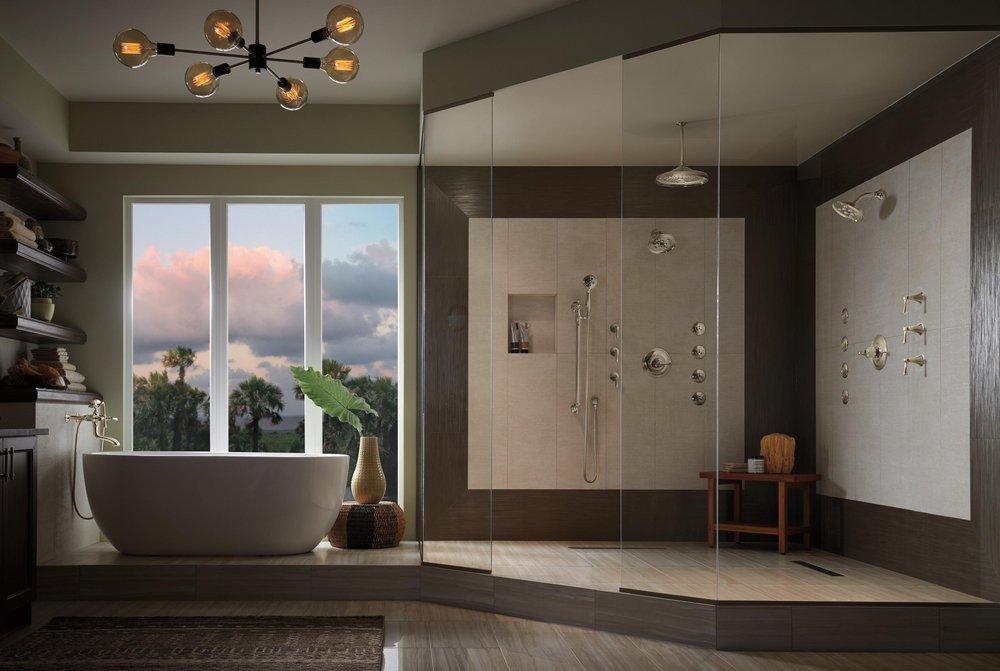 Brizo Brilliance&reg; Polished Nickel 1/2 x 2-3/8 x 10 in. NPT Solid Brass Shower Arm and Flange 