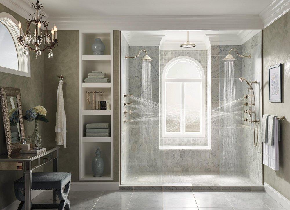 Brizo Brilliance&reg; Polished Nickel 1/2 x 2-3/8 x 10 in. NPT Solid Brass Shower Arm and Flange 