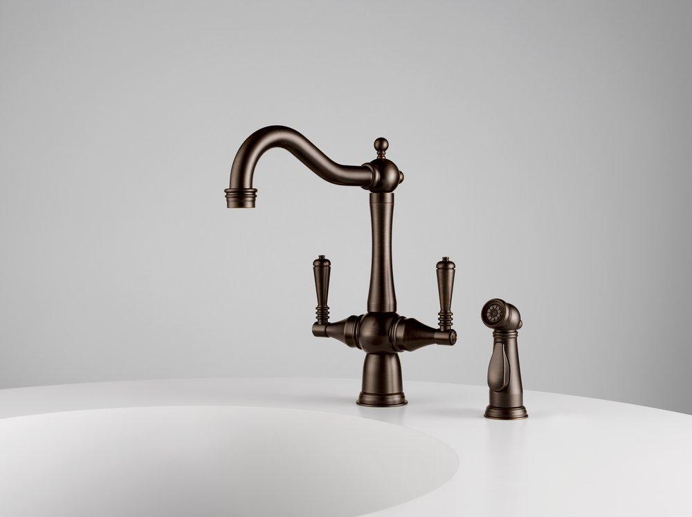 Brizo Venetian Bronze Two Handle Kitchen Faucet 