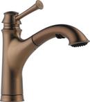 Single Handle Pull Out Kitchen Faucet in Brilliance® Brushed Bronze