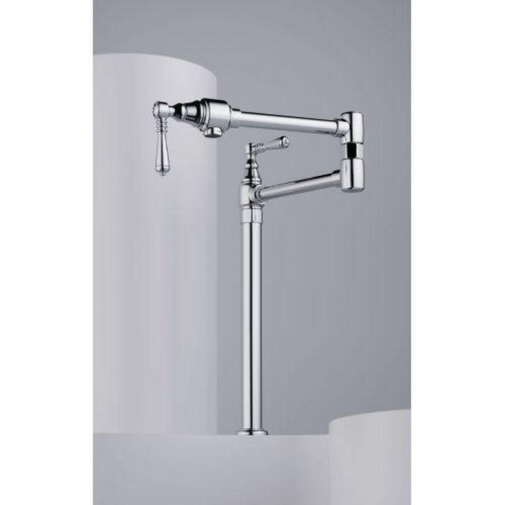 Brizo Stainless Two Handle Lever Handle Pot Filler 