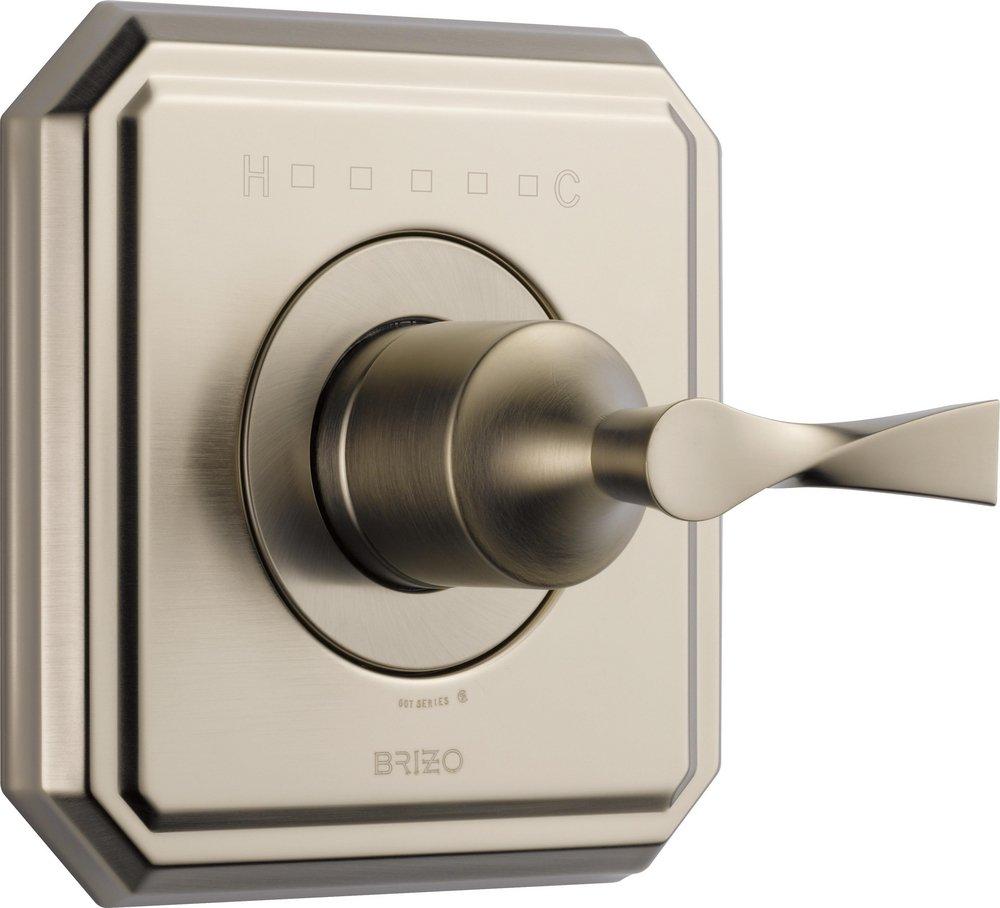 Brizo Brushed Nickel Brass Valve Trim 